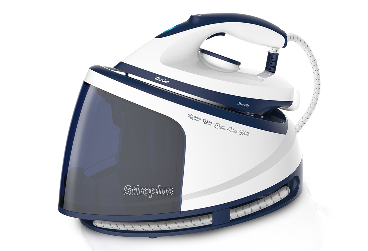 Απεικονίζεται γωνιακή λήψη του σιδέρου.